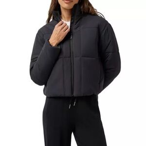 Women's Black Puffer Jacket Travis Matthew